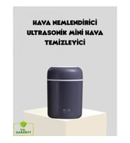 Mey İthalat® LED Işıklı USB Nemlendirici – Sürekli ve Aralıklı Püskürtme Modu