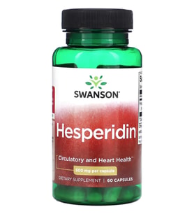 Swanson, Hesperidin, 500 mg, 60 Capsules.MADE IN USA (Renksiz)