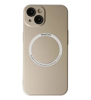 Newface Apple iPhone 14 Plus Kılıf Jack Magneticsafe Lens Silikon - Gold
