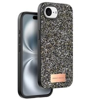 Iphone 16E Bright Simli Kapak - Gümüş