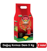 Doğuş Karadeniz Kırmızı Dem Çay 5 Kg 2 Paket