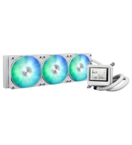 ASUS MAX GAMING LC360 ARGB LCD WHITE – AIO SIVI SOGUTUCU 2.4” IPS EKRAN ARGB FAN + AURA LED BEYAZ 6 YIL GARANTİ