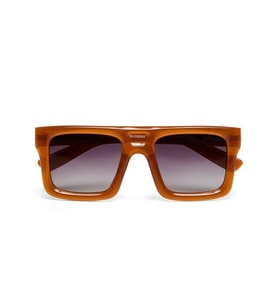 Okkia Club VULCANO Siyah Lens Polarize Güneş Gözlüğü Bal Rengi OKL03-JOR
