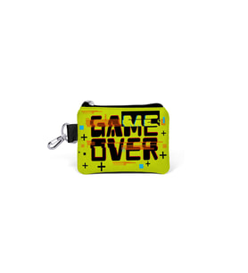 Coral High Kids Siyah Neon Sarı Game Over Desenli Bozuk Para Çantası 21828