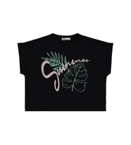 Civil Girls Kız Çocuk Tişört 10-13 Yaş Siyah (Siyah)