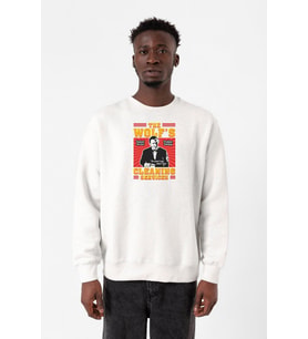 Pulp Fiction The Wolf's Cleaning Services Beyaz Erkek 2ip Sweatshirt