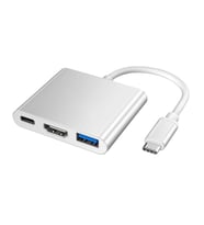 Winex 3in1 Type-C To HDMI Hub Port Adaptör 100W PD USB 3.0 4K HDMI Çıkışlı
