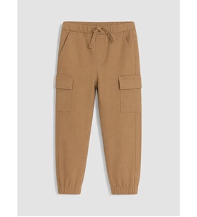 LC WAIKIKI Bej Regular Fit Erkek Çocuk Kargo Pantolon