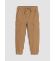 LC WAIKIKI Bej Regular Fit Erkek Çocuk Kargo Pantolon