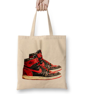 Sneaker Legends Air Jordan 1 Bez Çanta Uzun Saplı