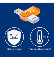 PHILIPS 128GB USB 2.0 Vivid FM12FD05B/00 Turuncu Taşınabilir Bellek