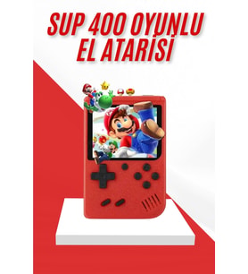 Nostalji Oyunlu Mini Atari Gamebox 400 Oyunlu El Atarisi