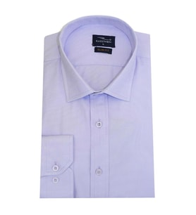 Erkek Gömlek Uzun Kol Silim Fit Armürlü BGL-ST01462 (Lila)