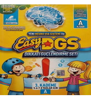 EASY Dikkati Güçlendirme Seti 5-8 yaş A Kitapçığı