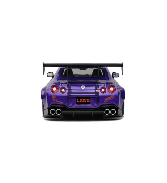Solido Nissan Skyline GT-R (R35) LBWK Body Kit Type 2 1/18 Model Araba