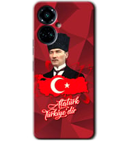 Tecno Camon 19 Pro Kılıf HD Desen Baskılı Kılıf - Atatürkiye