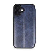 Iphone 16 Kılıf Flip Cover - Lacivert
