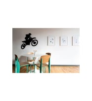 Artist Motosiktlet4 Tablo Ahşap Mdf Lazer Kesim
