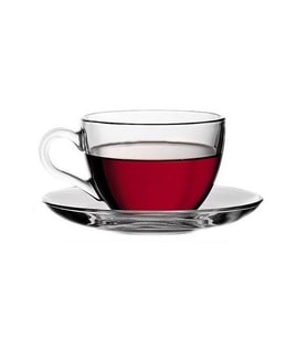 Paşabahçe 97948 Basic Fincan Takımı 238 cc 12 Parça (Renksiz)