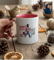 Kişiye Özel Karikatürlü Bana Hayransın Kupa Bardak Doğum Günü Hediyesi