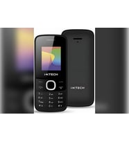 İxtech IX-030 Çift Sim Kartlı Dijital Tuşlu Cep Telefonu KVK Garantili (Düz Siyah)