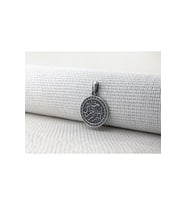 925 Ayar Gümüş Kalpli Sonsuzluk Aşk Kolyesi Deri İp Hediyeli