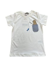 Erkek Çocuk Beyaz Kısa Kollu Tshirt
