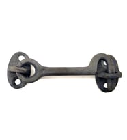 Antika Tarz Dekoratif Pirinç Çengeli - 8,5cm, Oksit