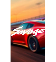 Savage 20x6 Jdm Yazı Araba-motosiklet Cam Etiket Sticker Beyaz Renk