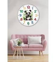 bilge Tasarım Çocuk Odası Duvar Saati 30 x 30 CM (Karışık)