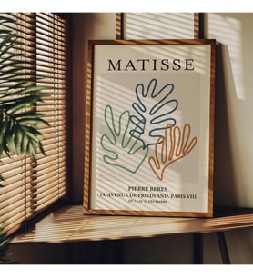 Tanıtım Matisse Çerçevesiz Poster, Modern Dekoratif Çerçevesiz Poster, Tablo, Matisse-5, 21 x 30