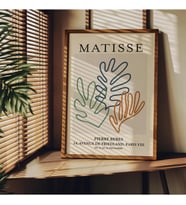 Tanıtım Matisse Çerçevesiz Poster, Modern Dekoratif Çerçevesiz Poster, Tablo, Matisse-5, 21 x 30