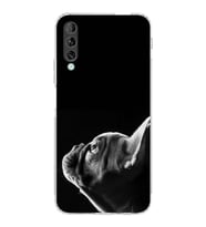 PrintiFy Huawei P Smart Pro ile Uyumlu Köpek 1 Kamera Korumalı Şeffaf Kılıf