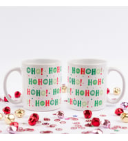 HoHoHo! Yılbaşı Temalı Kupa Bardak