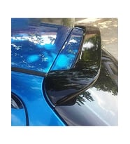 peugeot 206 hb parlak siyah boyalı spoyler