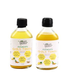 Organik Fermente Gold Tonic Sade ve Sarımsaklı 220 G * 2'li Set