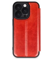 iPhone 16 Pro Max Kılıf Flip Cover - Kırmızı