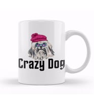 Crazy Dog Kupa Bardak Porselen