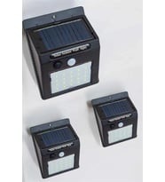 Güneş Enerjili Bahçe Lambası Solar Gece Aydınlatma Sensörlü Lamba