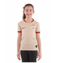 Galatasaray Çocuk Forma 2019-2020 Sezonu Deplasman Maç Forması (Krem)