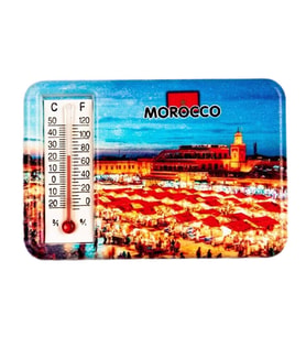 Fas Kazablanka Temalı Dereceli Magnet
