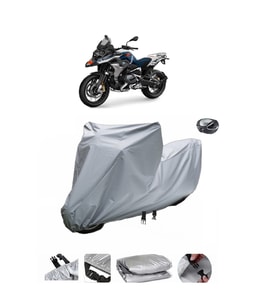 Bmw R 1250 GS Adventure  Su Geçirmez Motosiklet Brandası ARKA ÇANTA UYUMLU