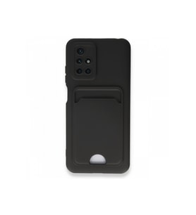 Çınarcık Dev Xiaomi Redmi 10 Kılıf Kelvin Kartvizitli Silikon - Kırmızı