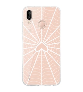 Huawei P20 Lite Uyumlu Baskılı Yumuşak Silikon Şeffaf Telefon Kılıfı