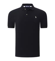 T8561 DEWBERRY ERKEK TSHIRT-DÜZ SİYAH