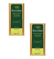 Kavalan İyi Tarım Uyg. 2x5 Lt Olgun Hasat Kuzey Ege Soğuk Sıkım Natürel Sızma Zeytinyağı