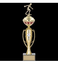 ODAK KUPA - Figürlü Kupalar - Bowling Kadın Figürlü Kupalar FG-073 C - 47 cm