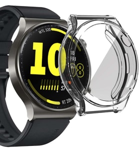 Huawei Watch GT 3 SE için Kılıf 360 Full Round Soft Silicone Şeffaf [Watch GT 3 SE ile Uyumlu Kılıf - Şeffaf]