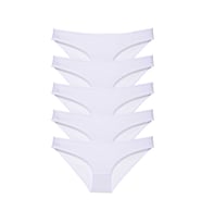 Mulvxbrf Brf02 5 Adet Süper Eko Set Likralı Kadın Slip Külot Beyaz (Mulvix)
