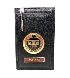 BAROLAR BİRLİĞİ AVUKAT NOTLUK CÜZDAN HAKİKİ DERİ